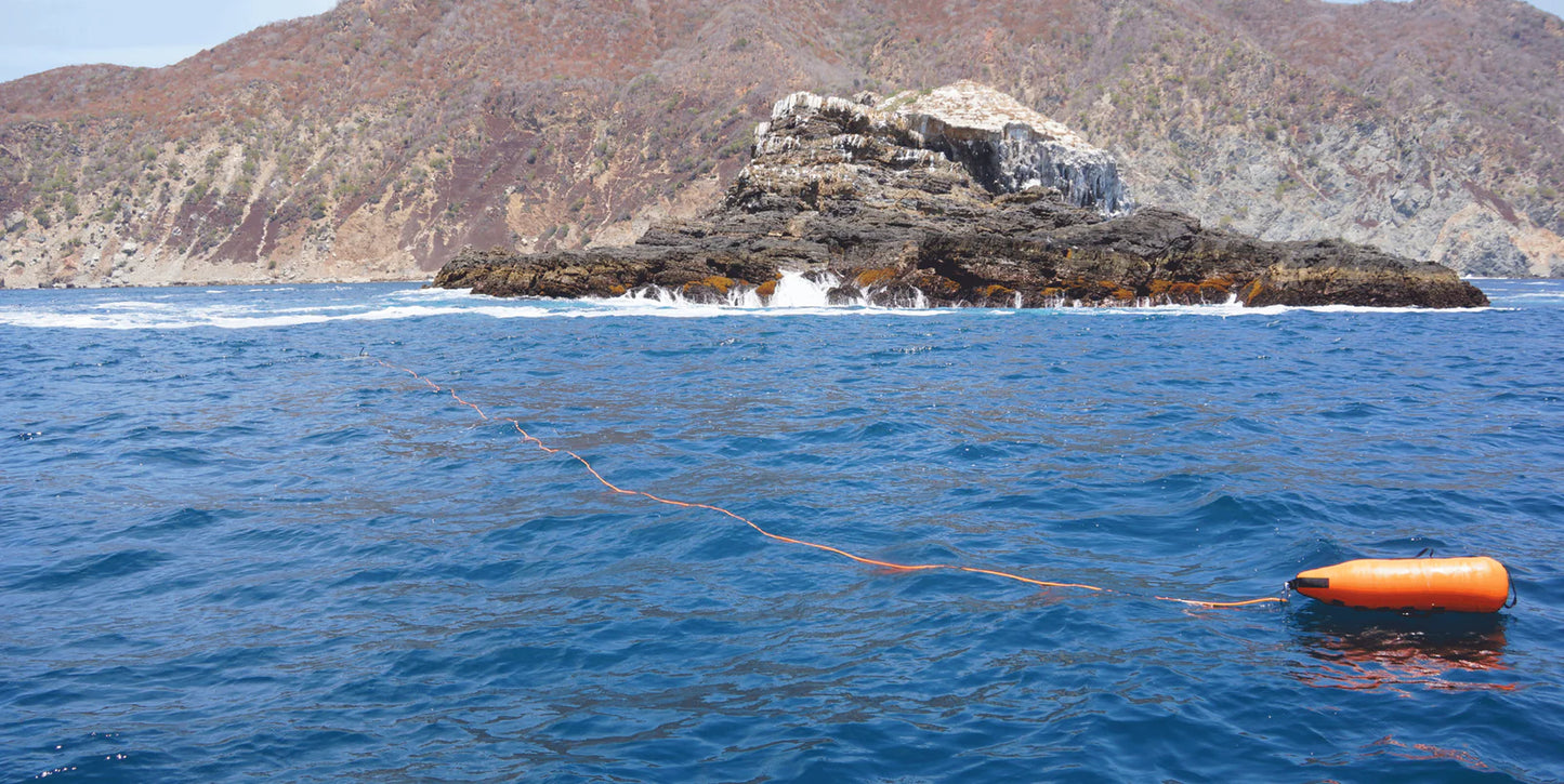 Vinyl Float Line Assembly - Orange