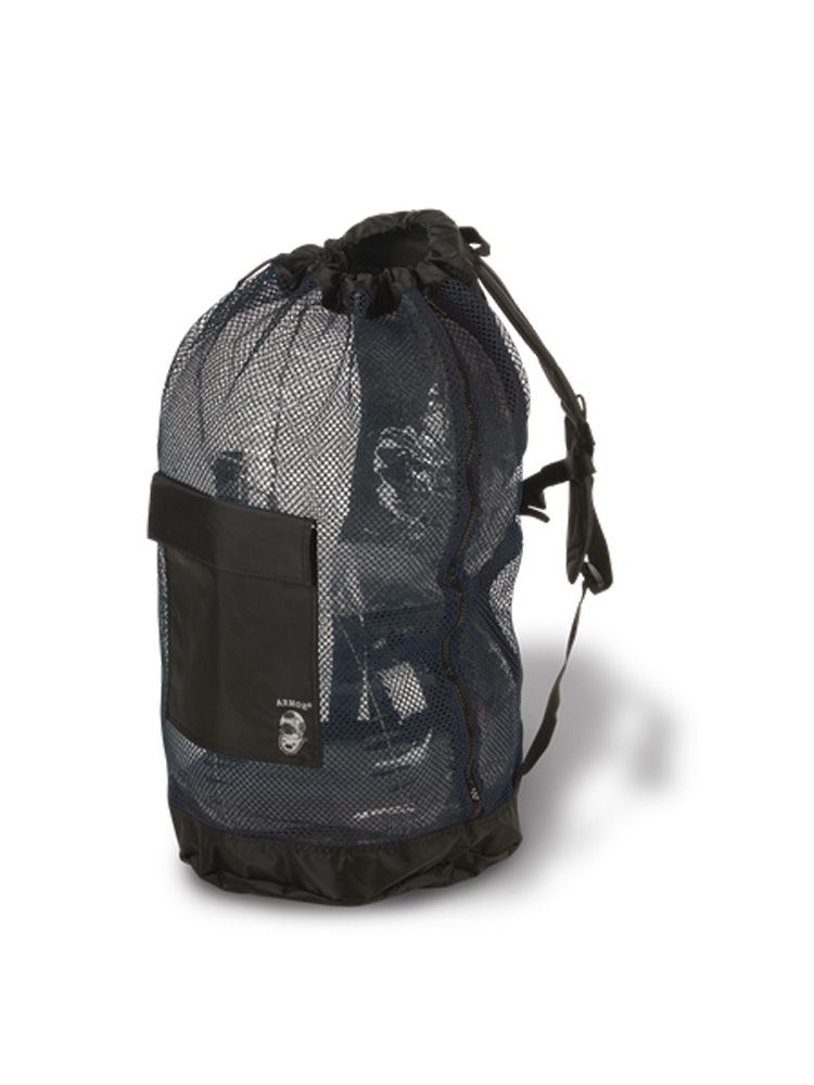 Armor Mesh Backpack with Side Zipper