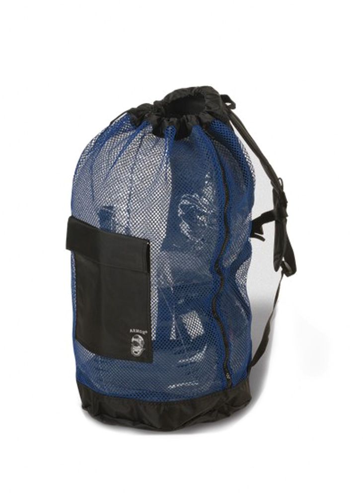 Armor Mesh Backpack with Side Zipper