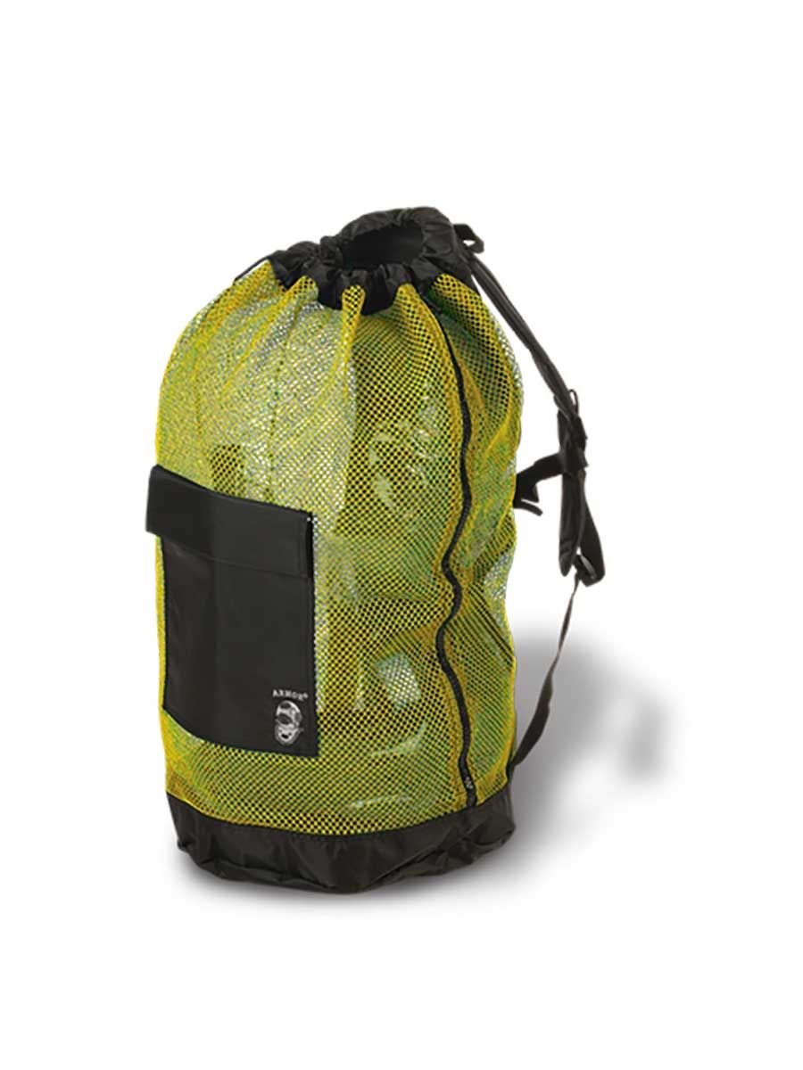 Armor Mesh Backpack with Side Zipper