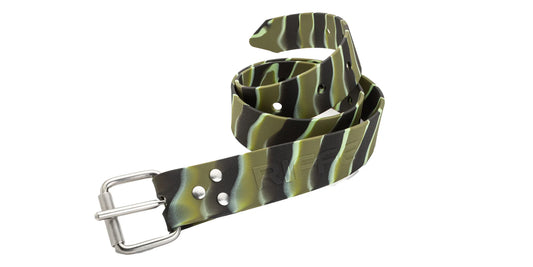 Silicone Weight Belt w/ Marseilles Buckle - Drakon Green