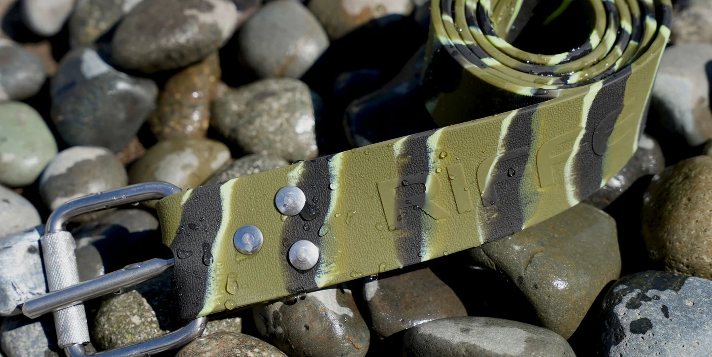 Silicone Weight Belt w/ Marseilles Buckle - Drakon Green