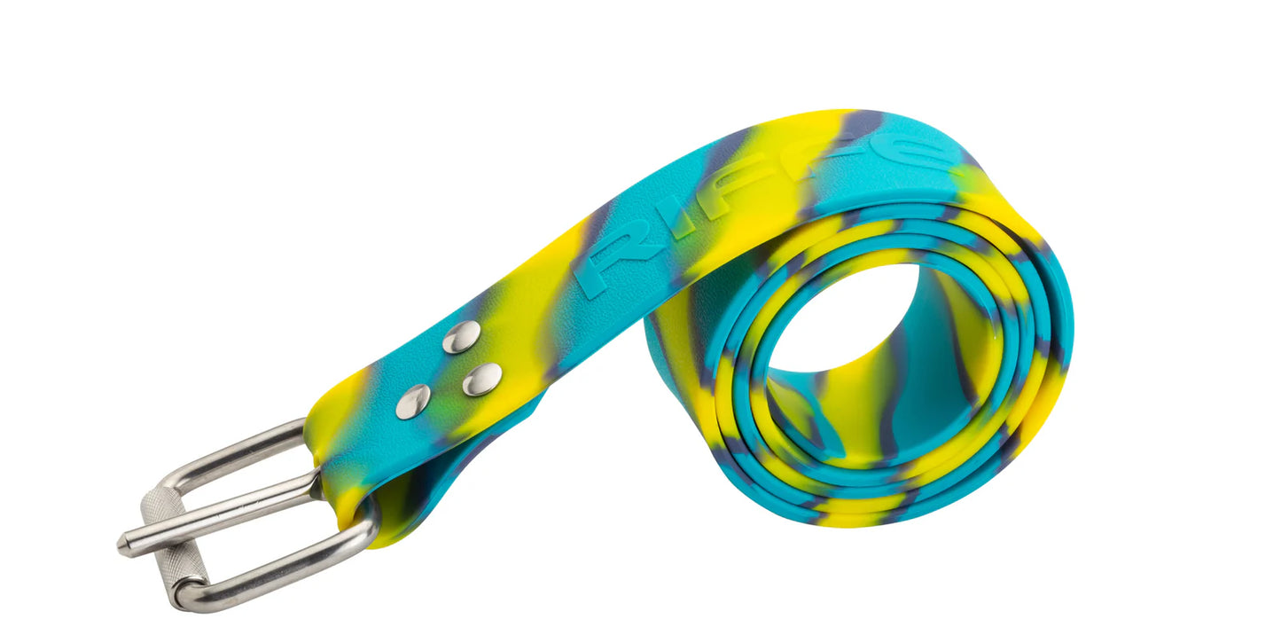 Silicone Weight Belt w/ Marseilles Buckle - FAD Blue