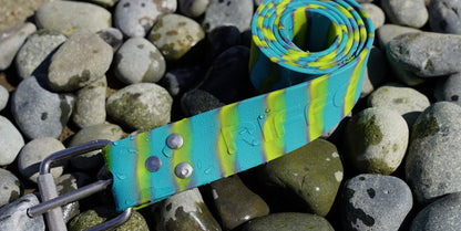 Silicone Weight Belt w/ Marseilles Buckle - FAD Blue