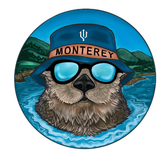 Monterey Otter Sticker