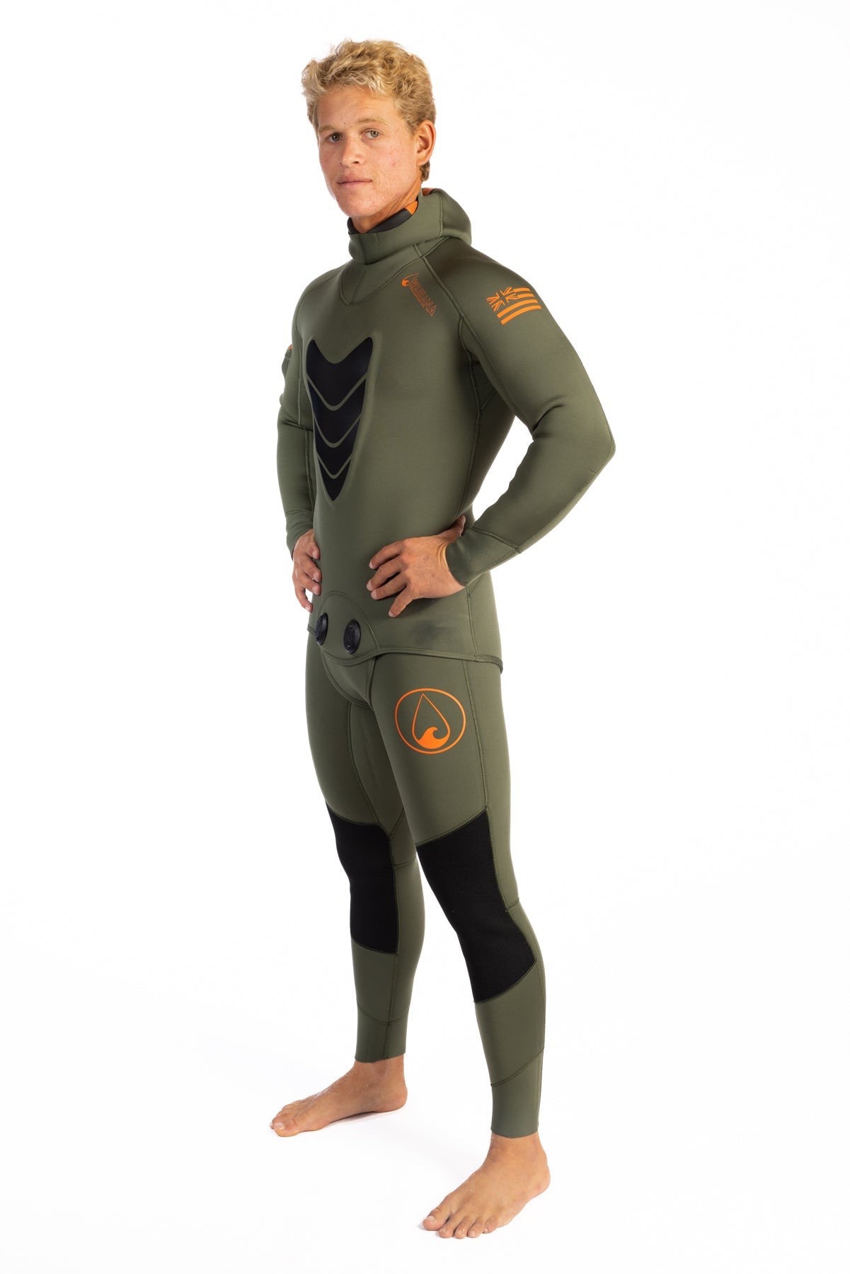 Men's Ranger Green Essentials Pro 5.0mm Wetsuit