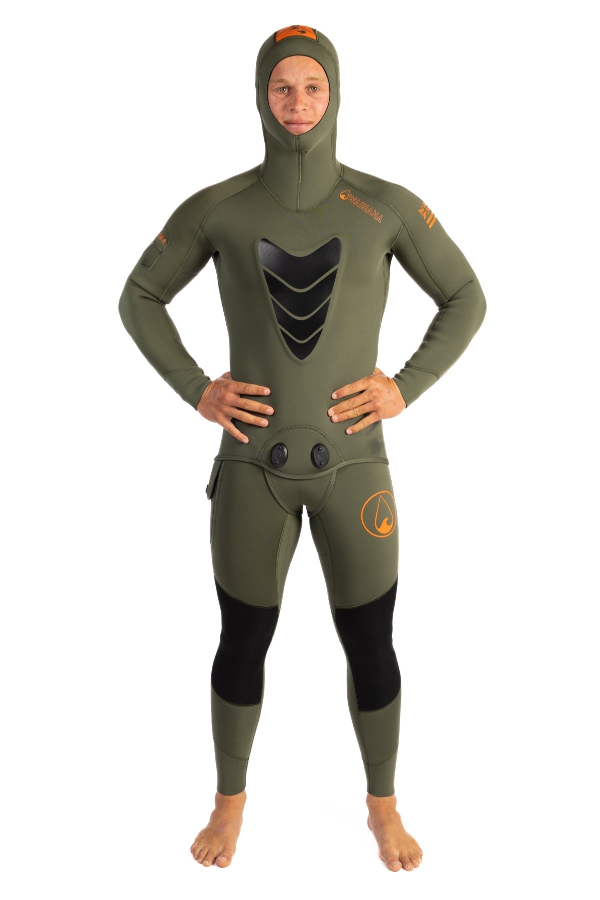 Men's Ranger Green Essentials Pro 3.0mm Wetsuit