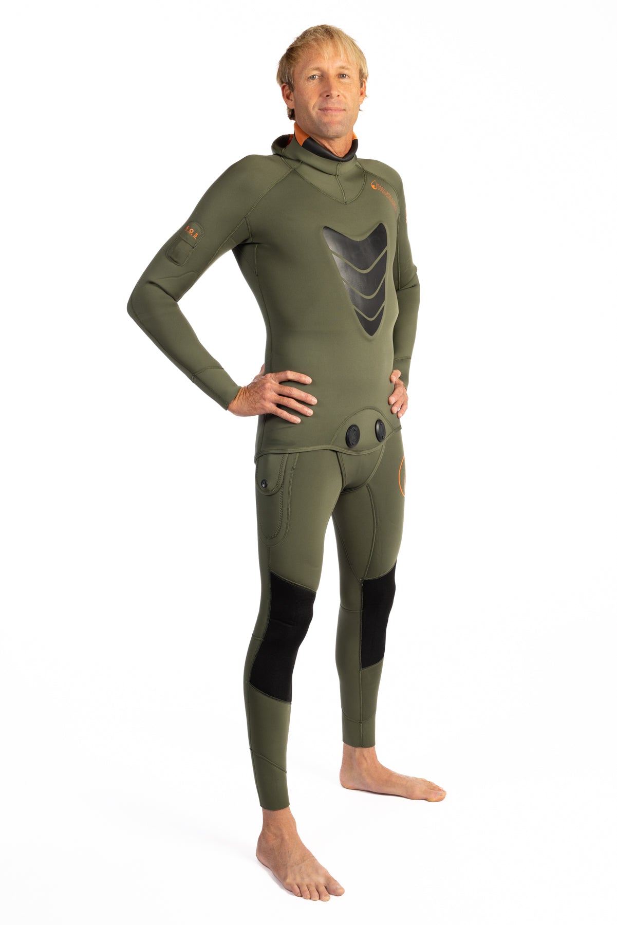 Men's Ranger Green Essentials Pro 5.0mm Wetsuit