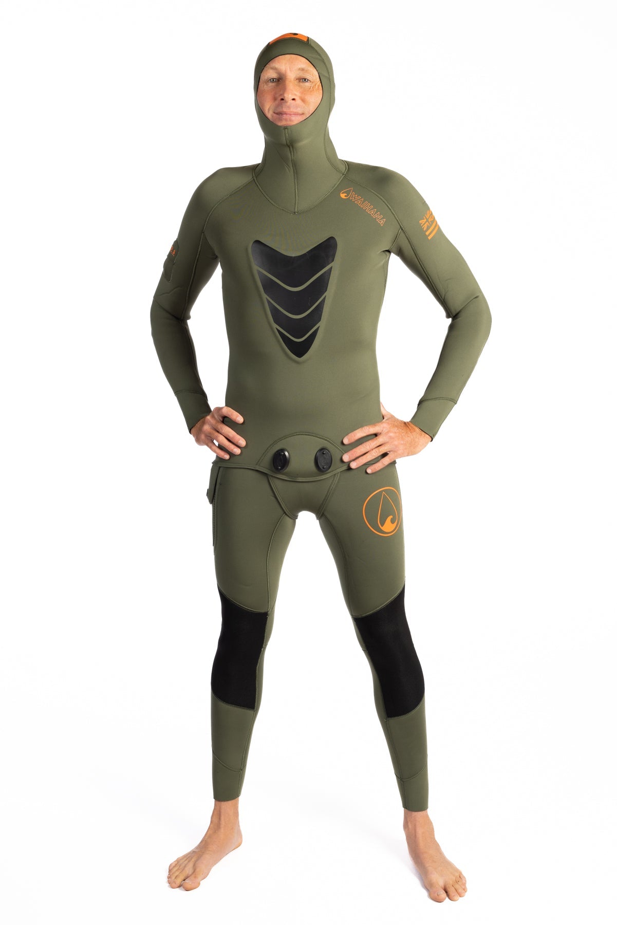 Men's Ranger Green Essentials Pro 5.0mm Wetsuit