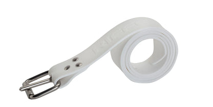 Silicone Weight Belt w/ Marseilles Buckle - White